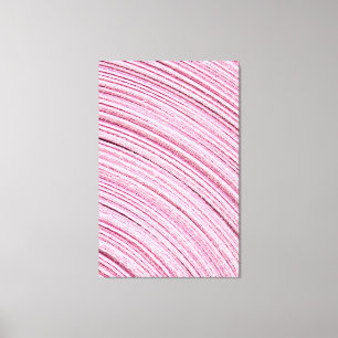 Skriv ut rosa av menyfliksområdet makro Gallery Canvastryck