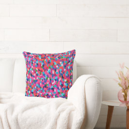 Skriv ut rosa Dream Abstrakt Kudde