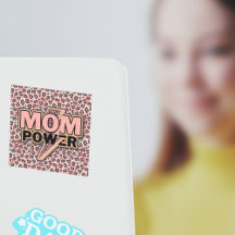 Skriv ut Rosa i mamma Power Leopard