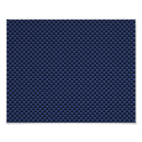 Skriv ut royal Blue Automotive Carbon Weave Print