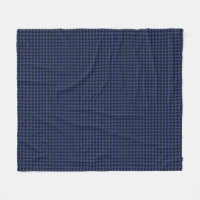 Skriv ut royal Blue Carbon Fiber Stil Weave Print
