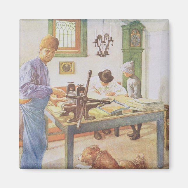 Skriv ut rum, pub. i "Lasst Licht Hinin"(`Let i Magnet (Framsidan)