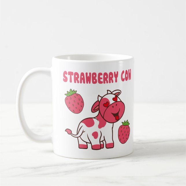 Skriv ut rutebädd kaffemugg (Vänster)