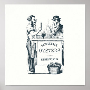 Skriv ut Saddleback Oysters Poster