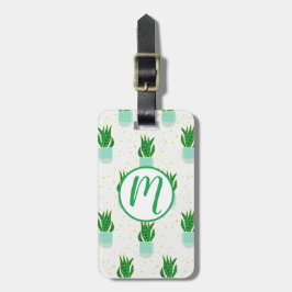 Skriv ut Sansevieria Snake Plant Bagagebricka