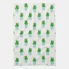 Skriv ut Sansevieria Snake Plant Kökshandduk