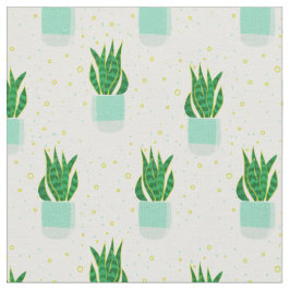 Skriv ut Sansevieria Snake Plant Tyg