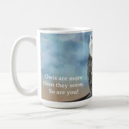 Skriv ut säsong Uggla Kaffemugg