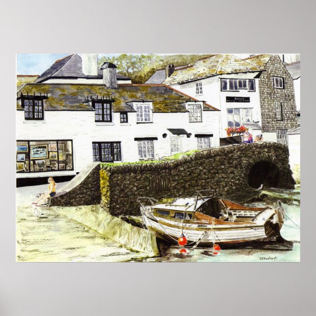 Skriv ut "Sea Mist" Poster (Framsidan)