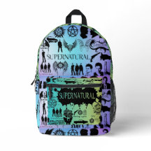 Skriv ut skuren sedel-ryggsäck, supernaturlig