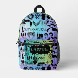 Skriv ut skuren sedel-ryggsäck, supernaturlig