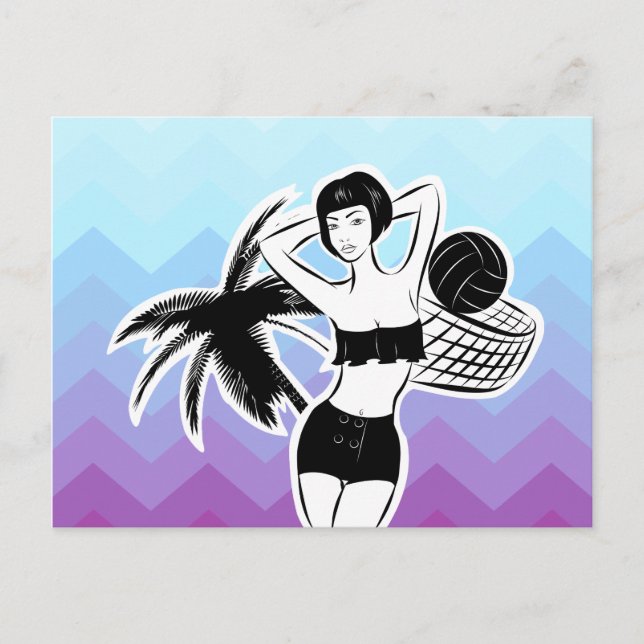 Skriv ut solnedgång - återgång vykort (Framsida)