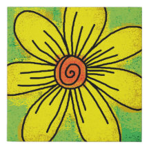 Skriv ut solros Canvas Art