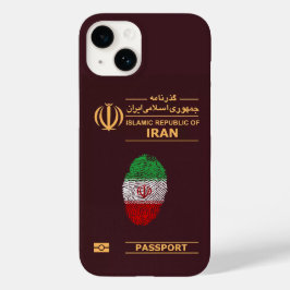Skriv ut Souvenir (unikt Iran Travel Pass Passport
