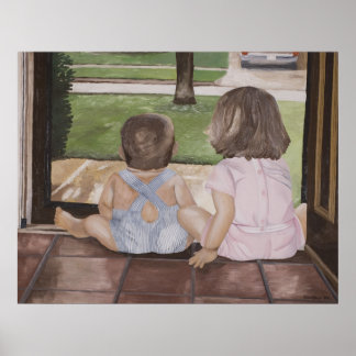 Skriv ut Spädbarn Poster