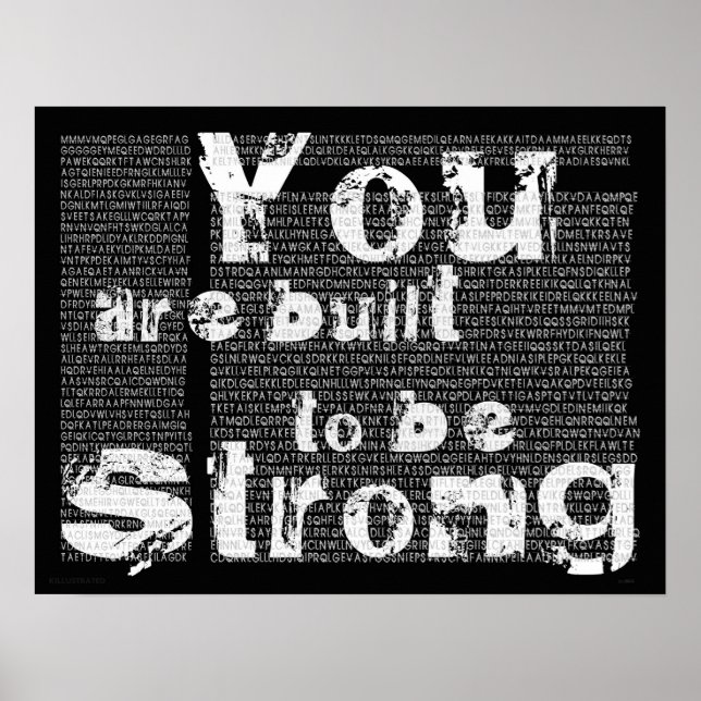 Skriv ut starka gener poster (Framsidan)