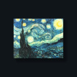 Skriv ut Starry Night Van Gogh Wrapped Canvas<br><div class="desc">Skriv ut Starry Night Van Gogh Wrapped Canvas</div>