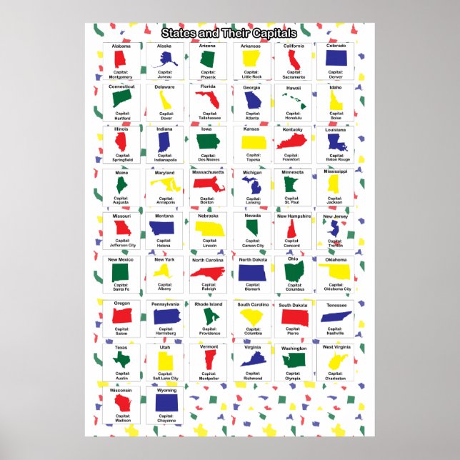 Skriv ut stora versaler poster (Framsidan)