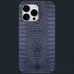 Skriv ut Struktur på Cobalt Alligator<br><div class="desc">Iphone case har en skarp blå alligatorläderutskrift som ger en lyx och stil till din enhet. Utskriftsdesignen för djur är både modern och unik och skapar den som ett utmärkt tillbehör. Skapat av Looly Elzayat kombinerar fodral kvalitet och estetik, vilket ger både skydd och ett sofistikerat utseende för din iPhone....</div>