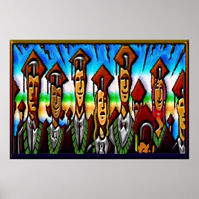 Skriv ut Student eller högskola Poster (Framsidan)