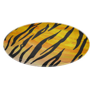 Skriv ut svart och Orange i tigerbläck