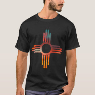 Skriv ut symbolen new mexico Zia T Shirt