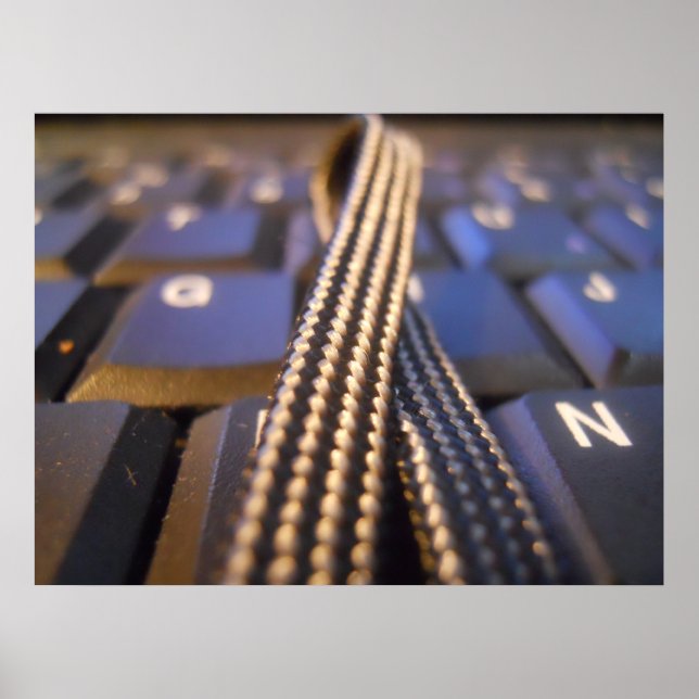 Skriv ut Tangentbord Poster (Framsidan)