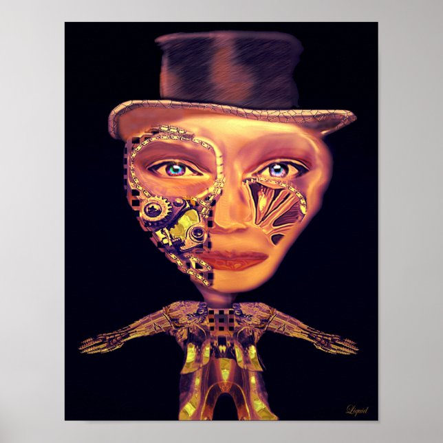 Skriv ut Tap Dancer Poster (Framsidan)