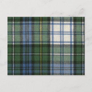 Skriv ut Tartan-utskrift på kampanjplats Vykort