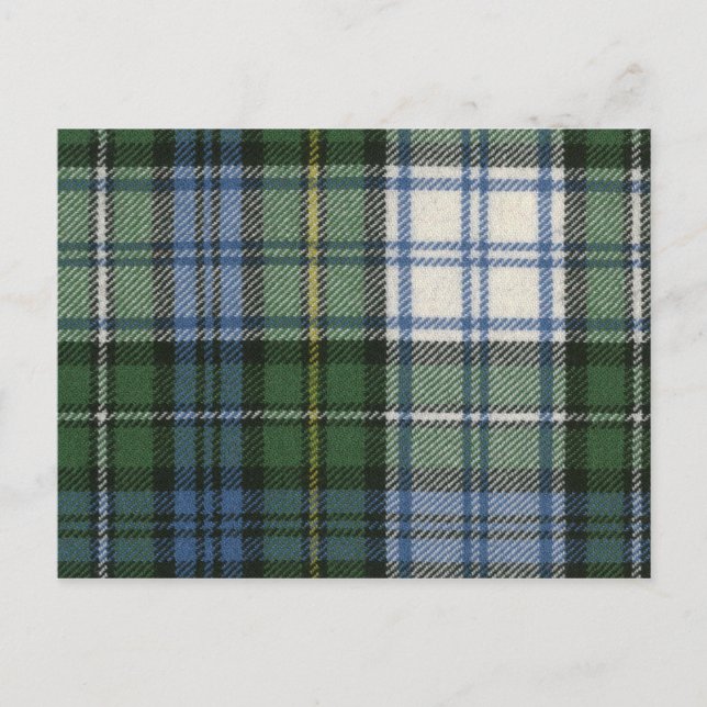 Skriv ut Tartan-utskrift på kampanjplats Vykort (Framsida)