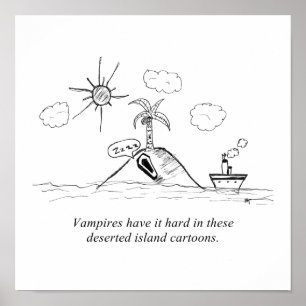 Skriv ut Tecknaden Gag Poster