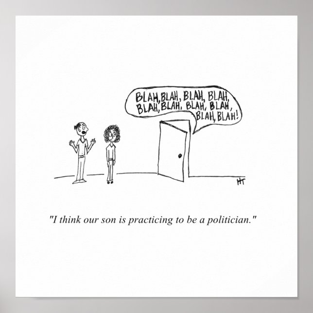 Skriv ut Tecknaden Gag Poster (Framsidan)