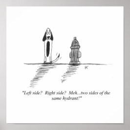 Skriv ut Tecknaden Gag Poster