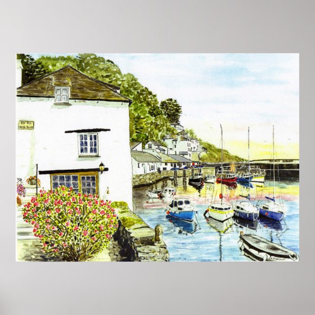 Skriv ut "The Old Watch House" Poster (Framsidan)