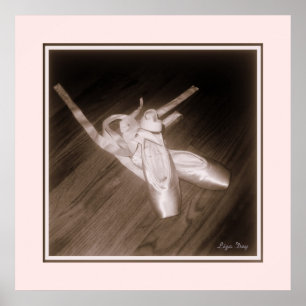 Skriv ut "Toe Shoes"-panelen (Ro) Poster