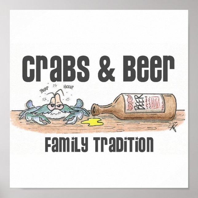 Skriv ut traditionella familjetecken poster (Framsidan)