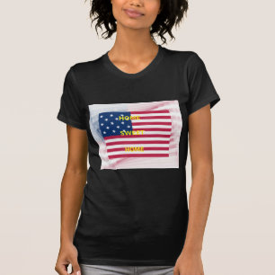 Skriv ut USA flagga "Home Sweet Home" Tröja