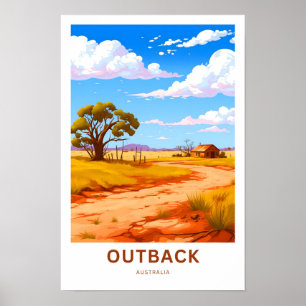 Skriv ut utskrift av Australiens resor Poster