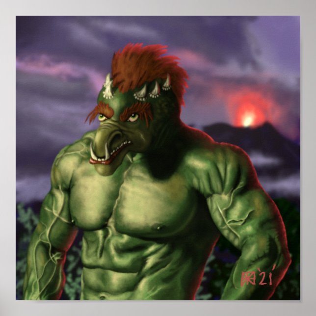 Skriv ut Vacation Fantasy Wall Art-utskrift för Vo Poster (Framsidan)