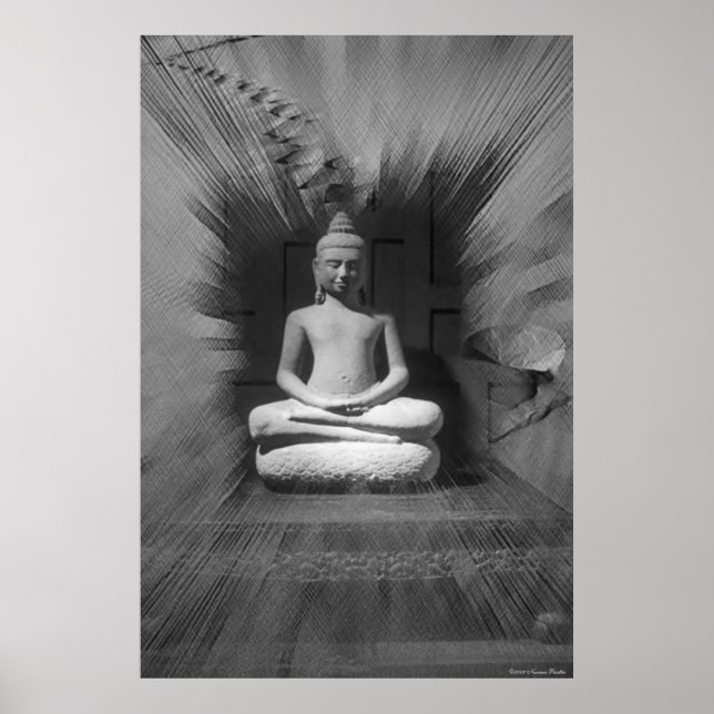 Skriv ut Väg i Buddhas Poster (Framsidan)
