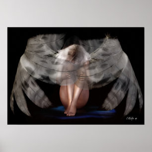 Skriv ut "Vepande ängel" Poster