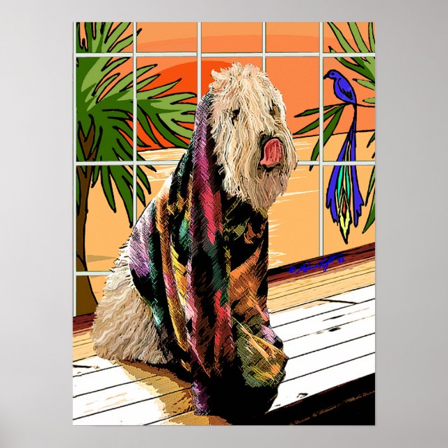 Skriv ut: "Vid Spa" Poster (Framsidan)