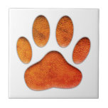 Skriv ut vintage Leather Struktur Hund Paw Kakelplatta<br><div class="desc">Ett läderpapper i struktur. Anpassningsbar dekorativa plattor. Tidigare utskrift av originaldesign från stil. Gift-idé för hundälskare.</div>