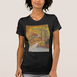 Skriv ut Vintagen för höstsäsong för Coola Tee Shirt