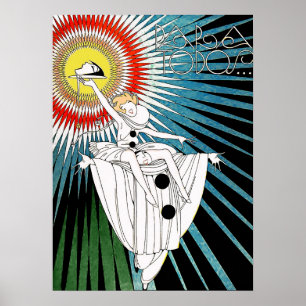 Skriv ut Vintagen Para-Todos Poster
