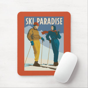 Skriv ut Vintagen Ski Paradise Musmatta