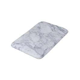 Skriv ut vit marble Stone Struktur Badrumsmatta