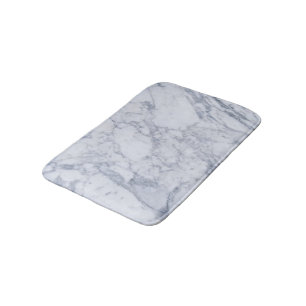 Skriv ut vit marble Stone Struktur Badrumsmatta