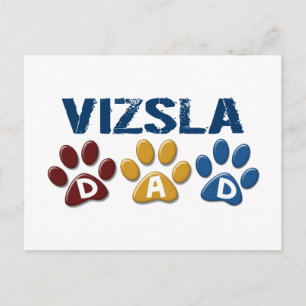 Skriv ut VIZSLA Pappa Paw 1 Vykort