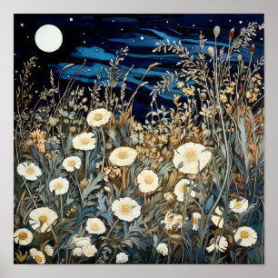 Skriv ut Wildblommor Art Poster